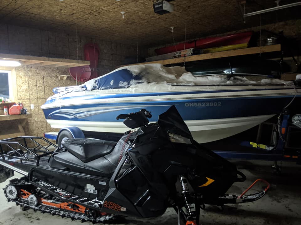 Too cold for the boat, too warm for the sled