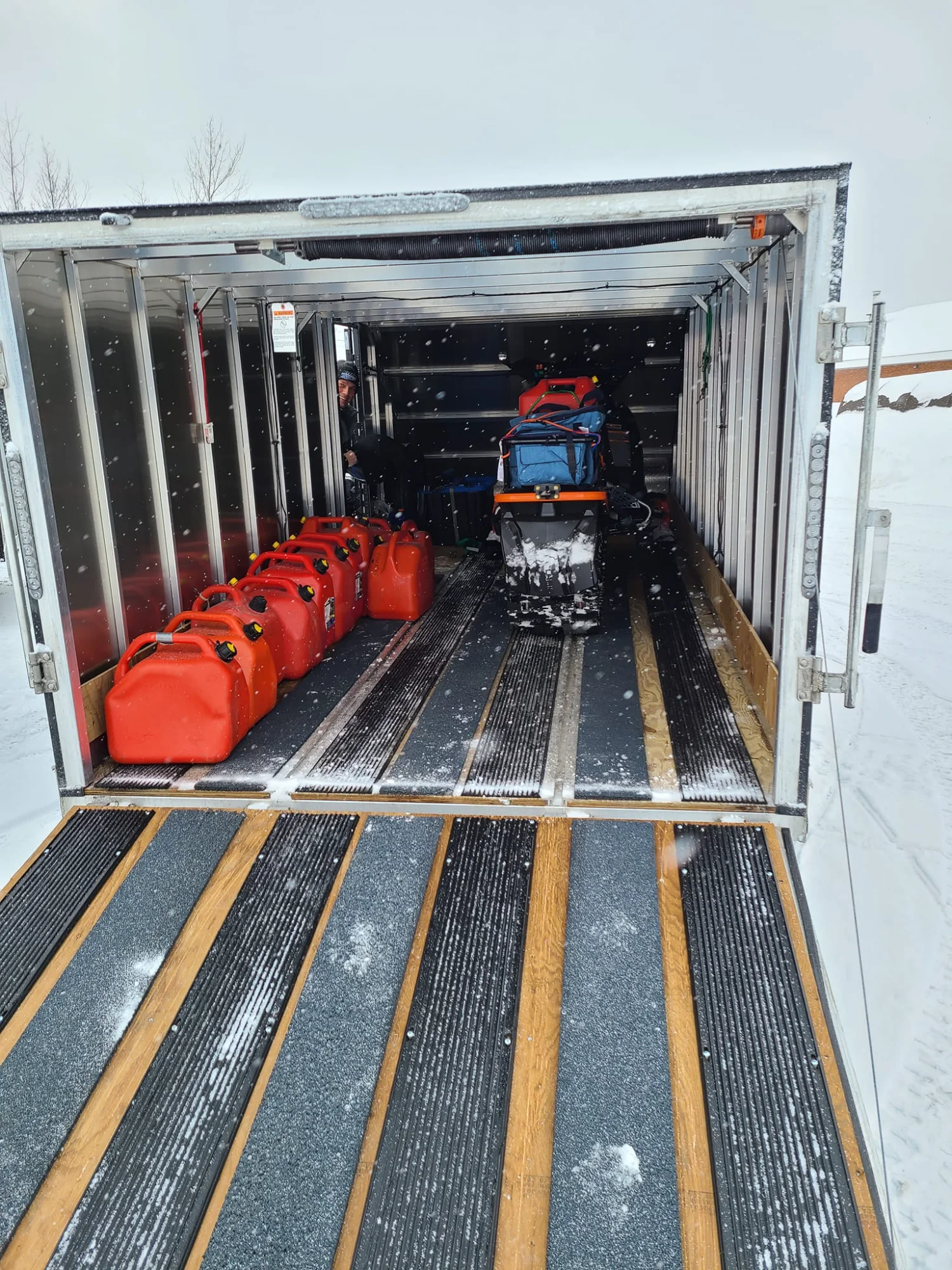 Northern Ontario winter wilderness